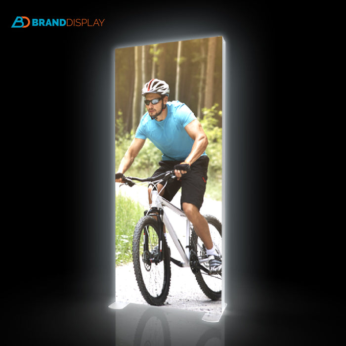 120mm Aluminium SEG Fabric LED Light Box Display - 1000mm*2000/2500mm