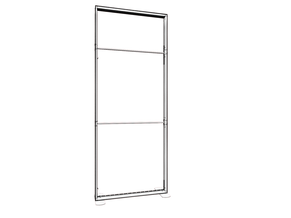 120mm Aluminium SEG Fabric LED Light Box Display - 1000mm*2000/2500mm