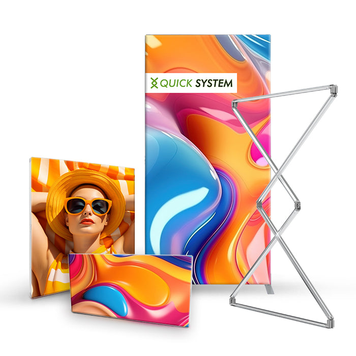 40mm Aluminium Folding SEG Wall (non-illuminated)