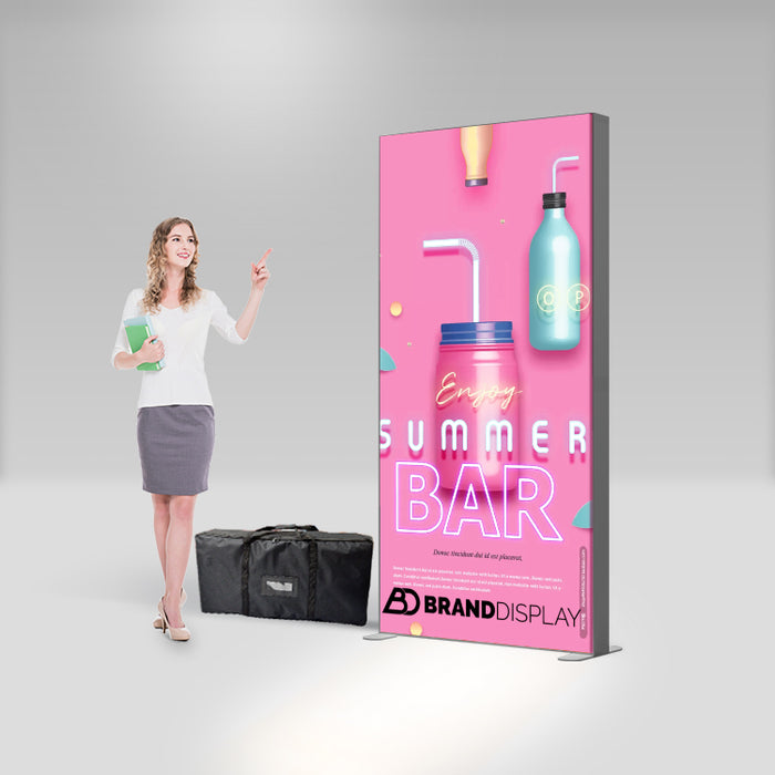 120 SEG Fabric LED Light Box Display - 1000mm*2000/2250/2500mm