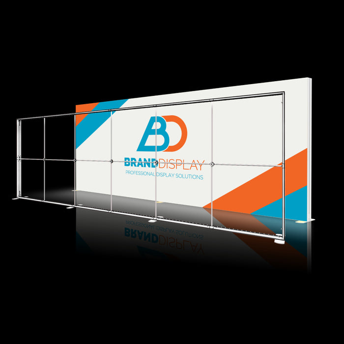 120mm Aluminium SEG Fabric LED Light Box Display - 6000mm*2000/2500mm