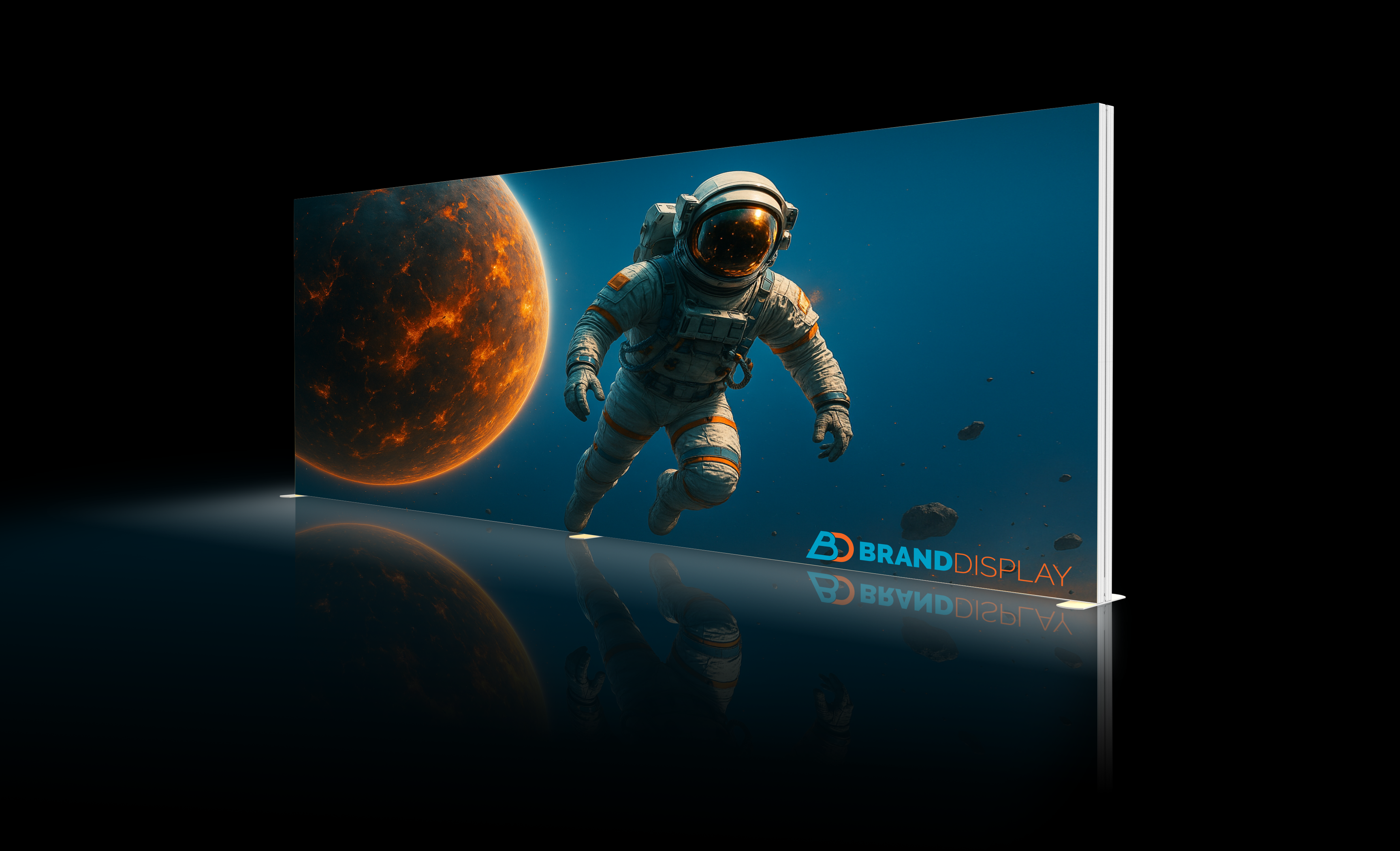 120mm PVC SEG Fabric LED Light Box Display - 6000mm*2000/2500mm — Brand ...
