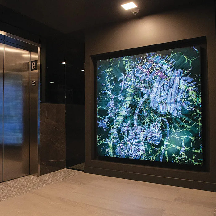 80mm Aluminium Wall Mounted SEG Light Box