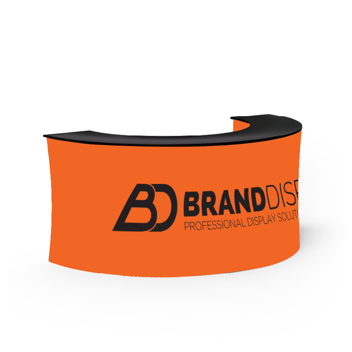 Trade Show Reception Desk (W2250 × H1000 × D1100mm)