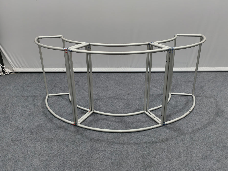 Trade Show Reception Desk (W2250 × H1000 × D1100mm)