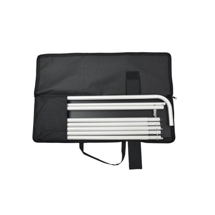 Tube Frame Media Wall - 6M & 3M