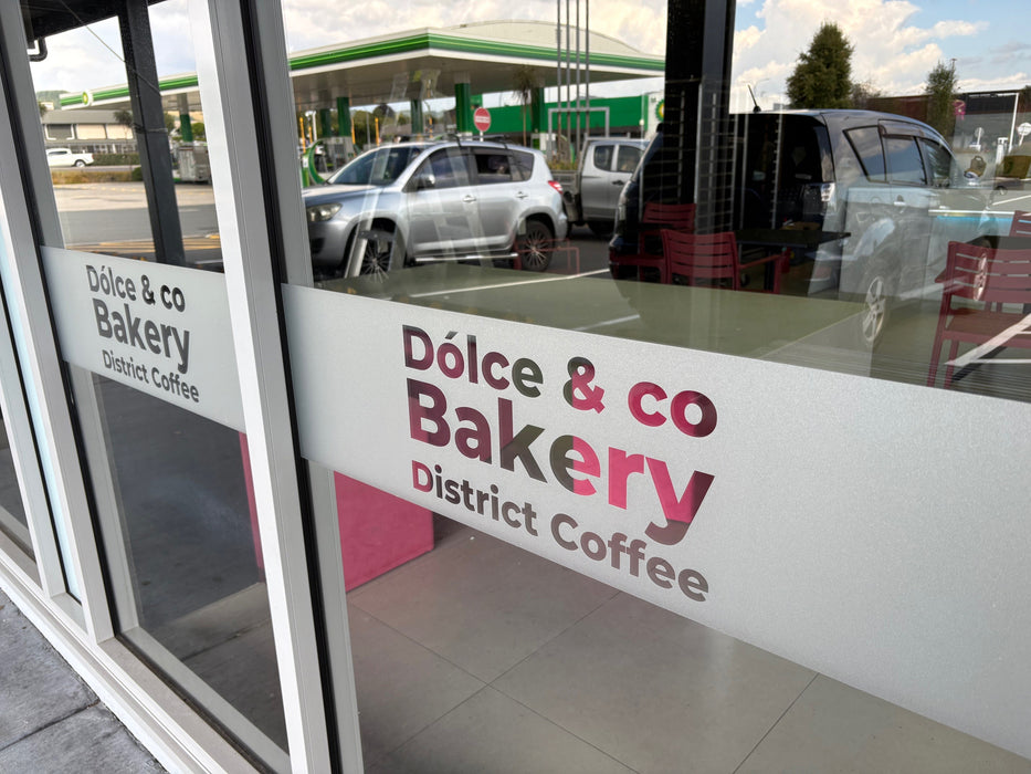 Custom Window Manifestations & Safety Decals